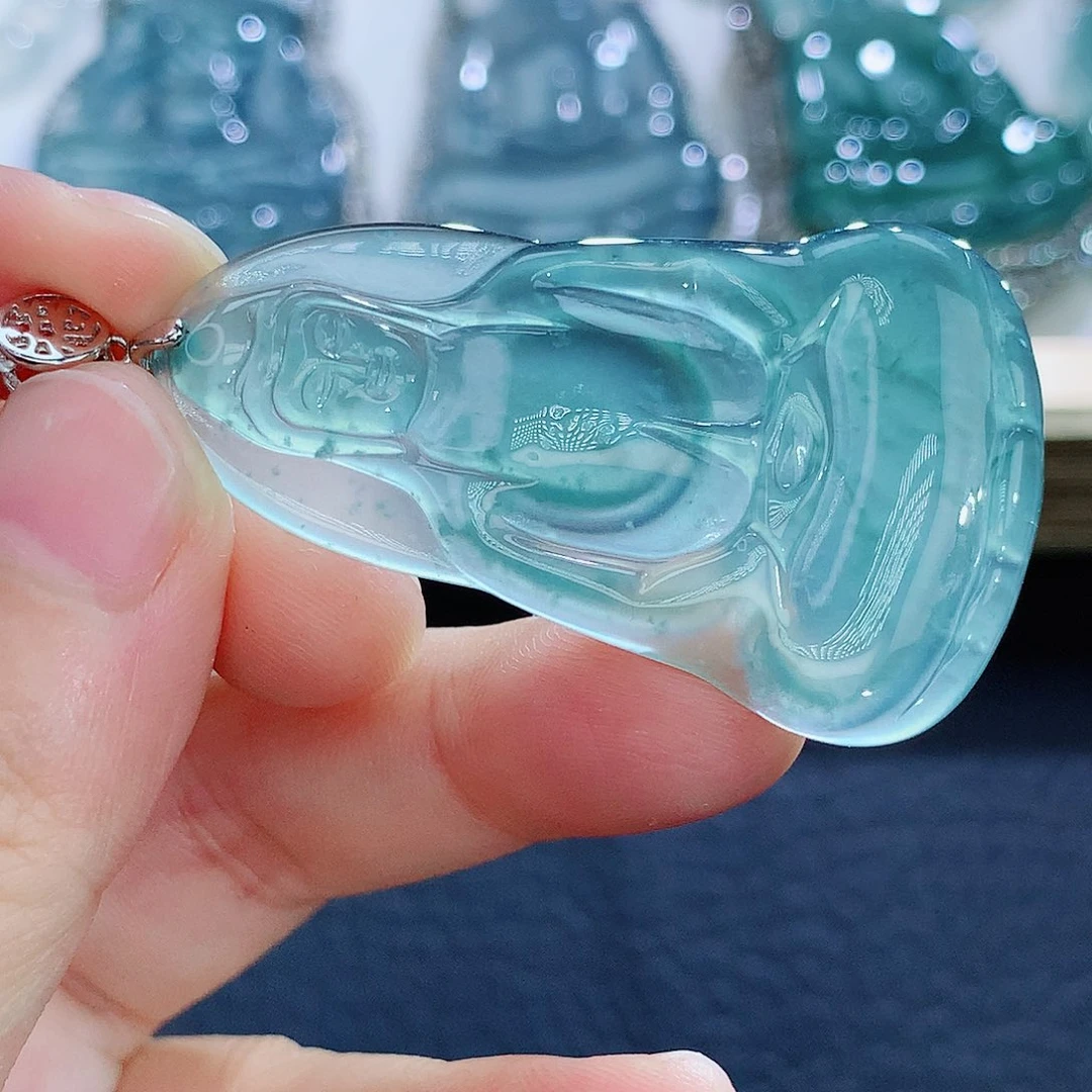 未镶嵌挂件翡翠翡翠