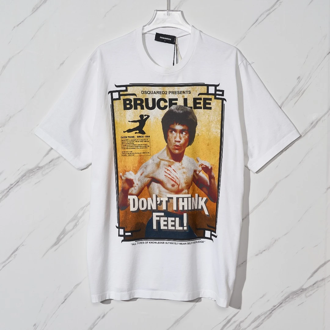 全新未使用/Dsquared2男士秀款印花T恤D2BU00230