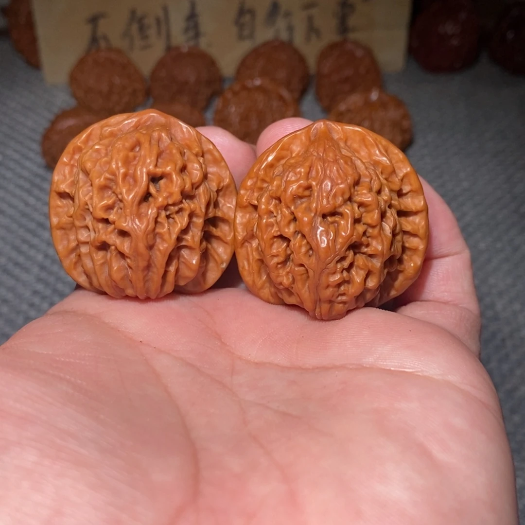 把件文玩核桃37蟠龙纹