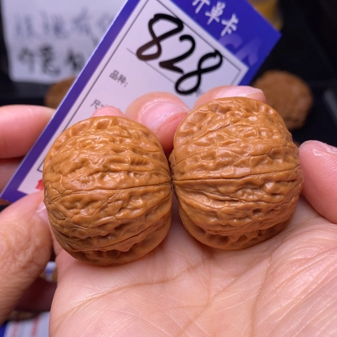 文玩核桃把件828号铁锤35尺