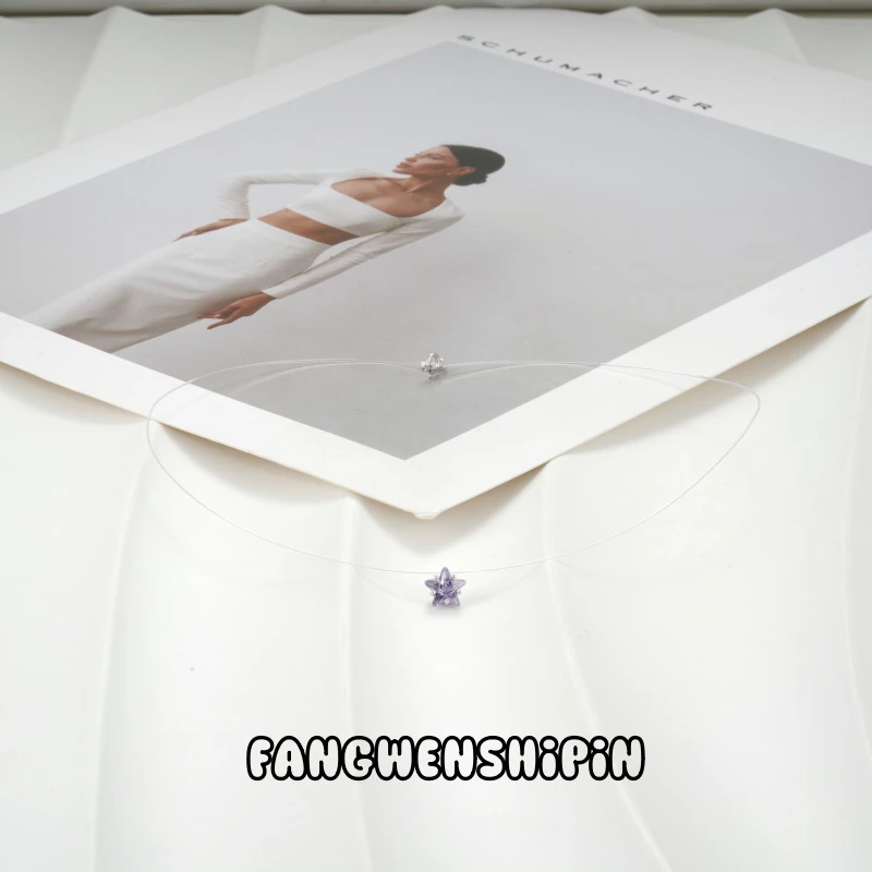 坠链均925银树脂 项链时尚复古百搭简约0598（链长38.5cm）