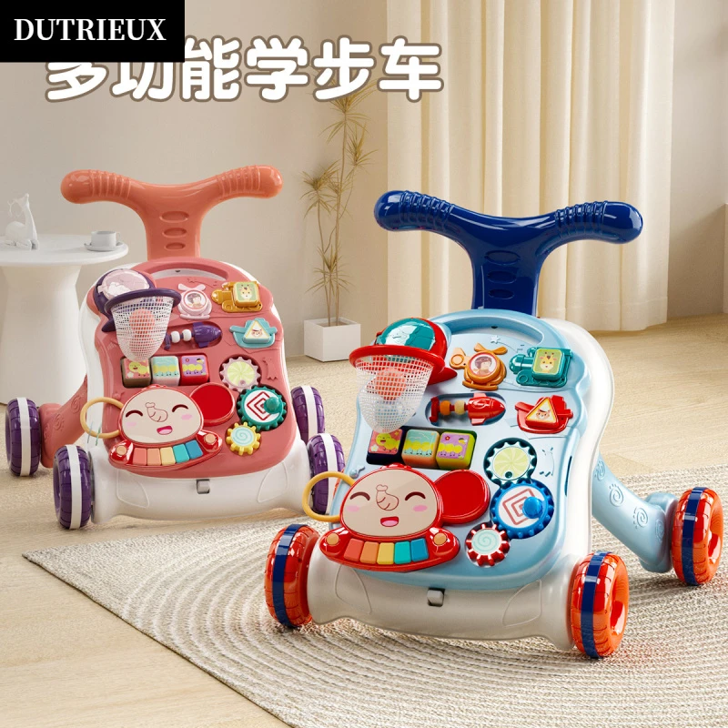 儿童玩具婴儿学步车手推车带水箱防侧翻可变游戏桌台宝宝学步车