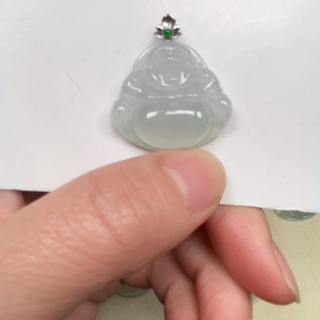 翡翠未镶嵌吊坠(不含链)翡翠