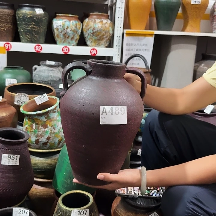 紫色双耳489高度31口径9