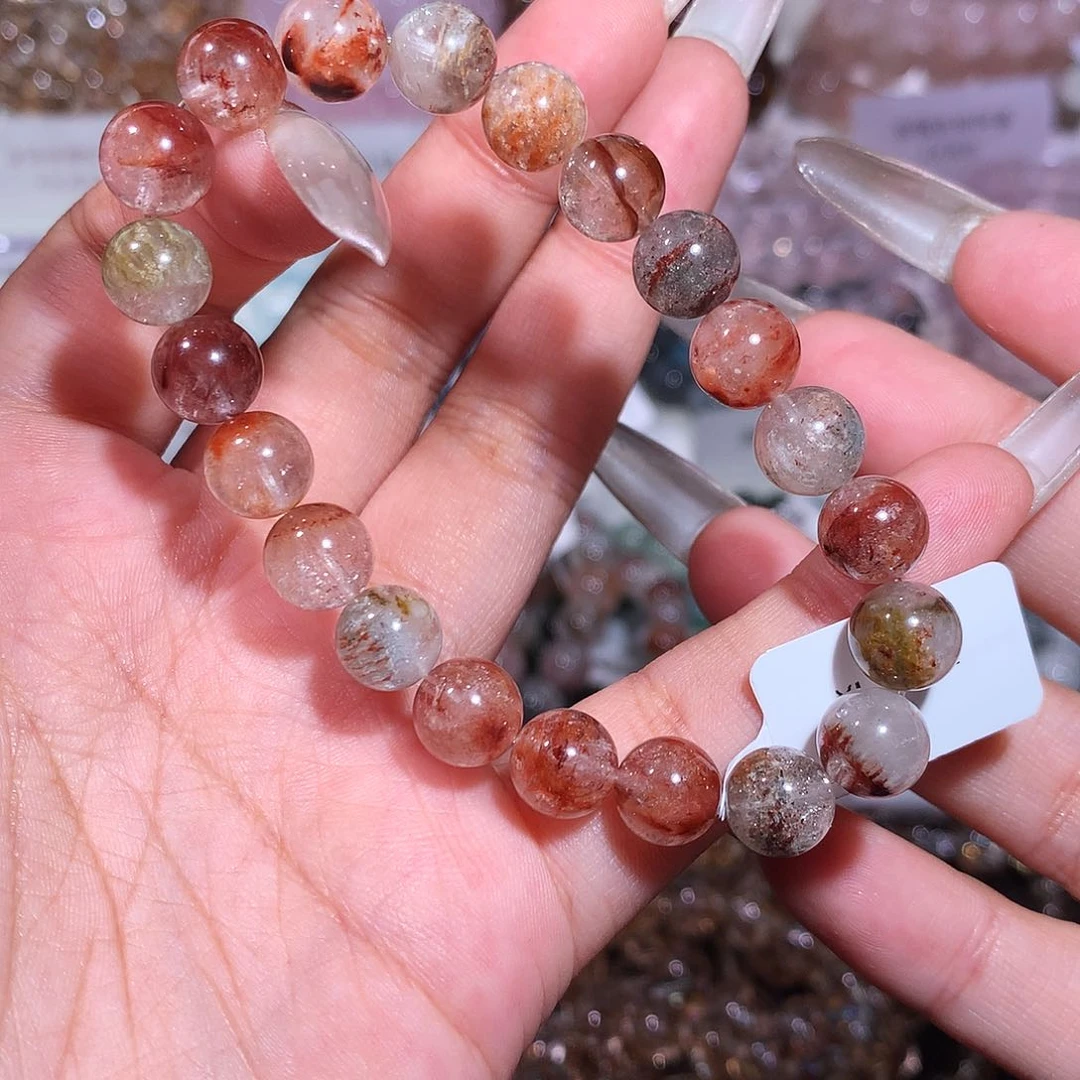 未镶嵌手链水晶兔毛幽灵8-9