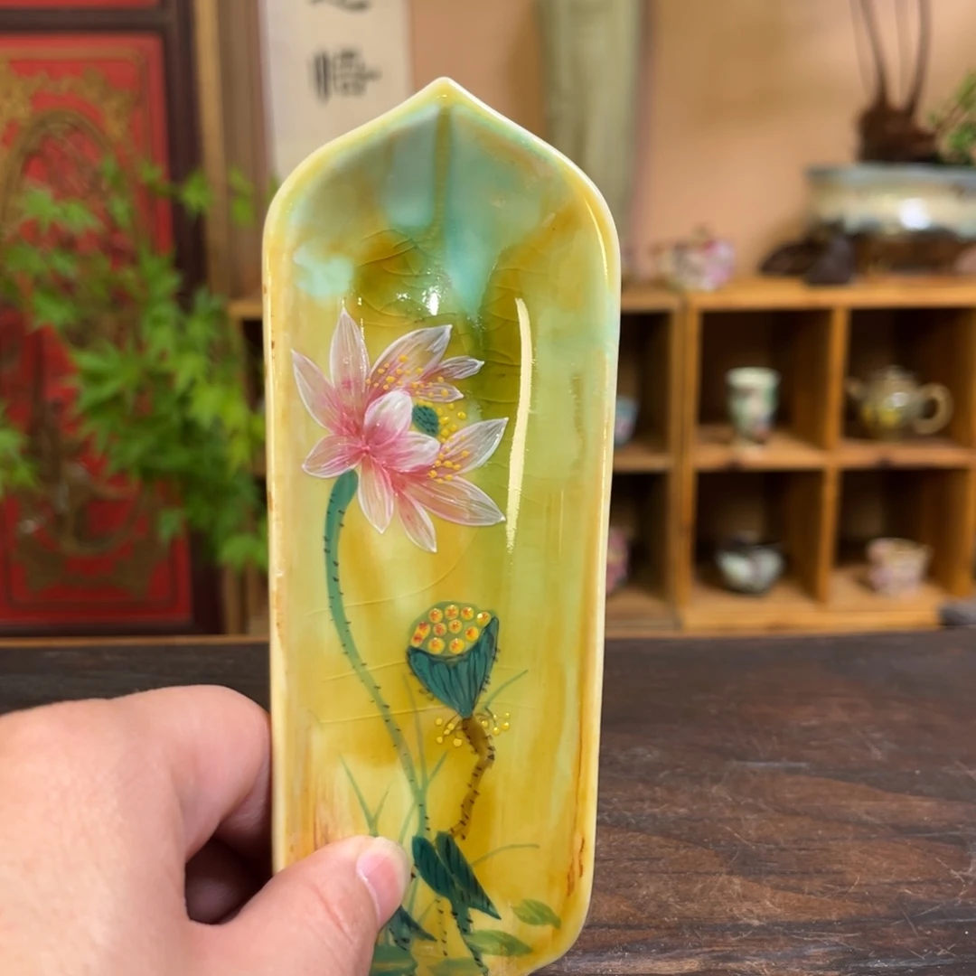 杯柴烧手工手绘陶瓷