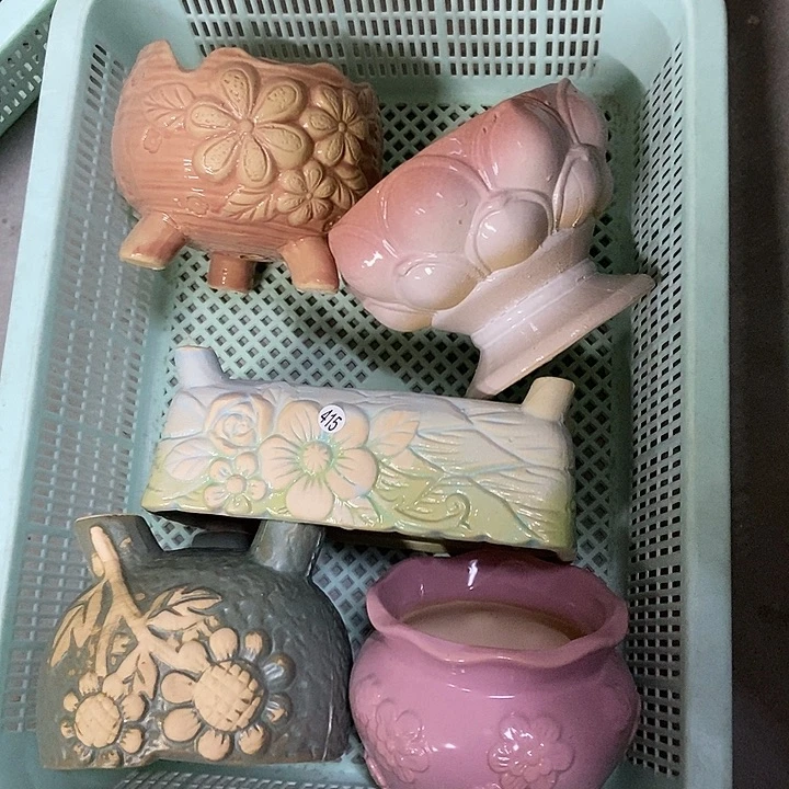 花盆单场满9.9发货瑕疵捡漏五个415