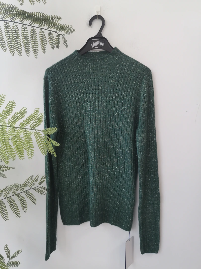 【乐见自营】恩 S A051 抢手！金线打底女士针织衫 560210