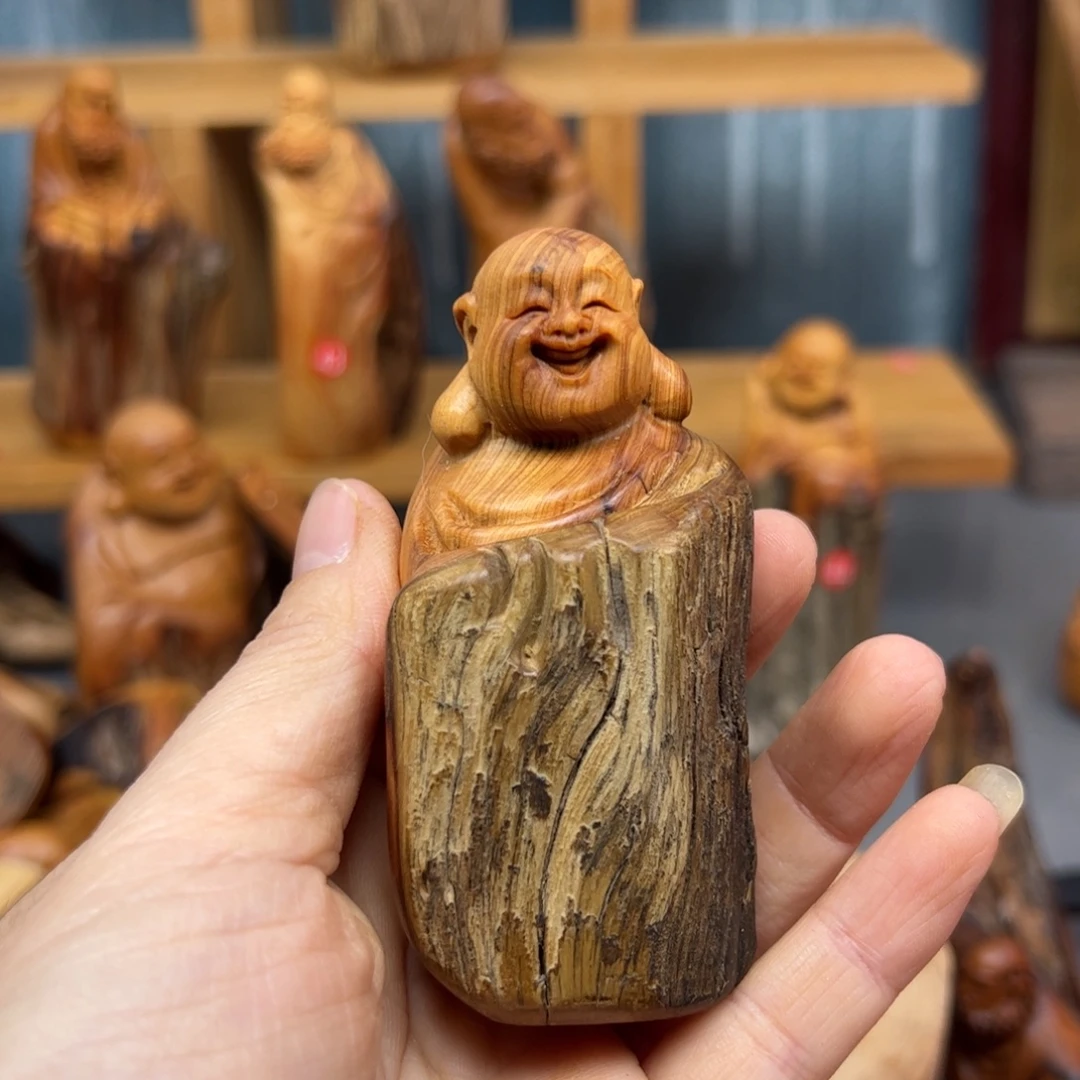 回***.柏木崖柏木摆件手把件