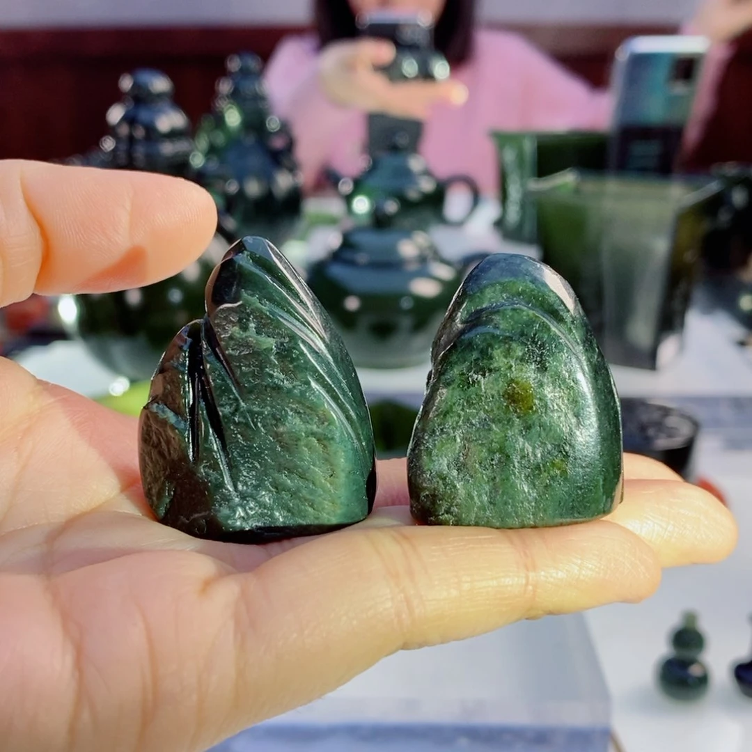 和田玉（青玉）摆件未镶嵌