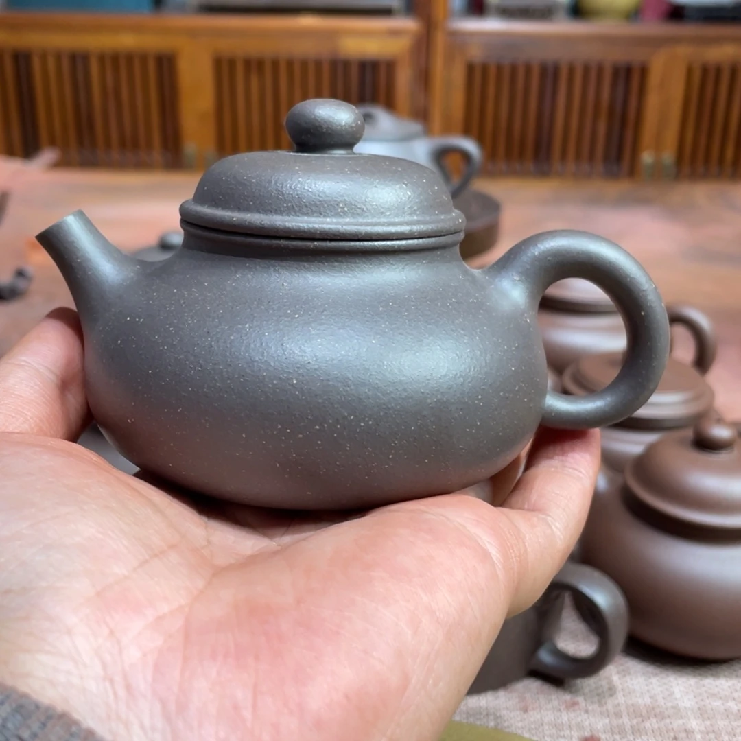 茶壶紫砂无*宁宜兴紫砂原矿紫砂壶