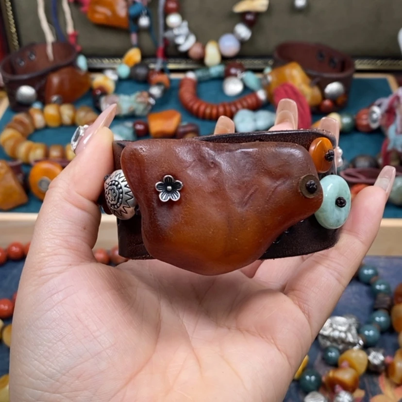 【闪购商品】蜜蜡手链未镶嵌手链