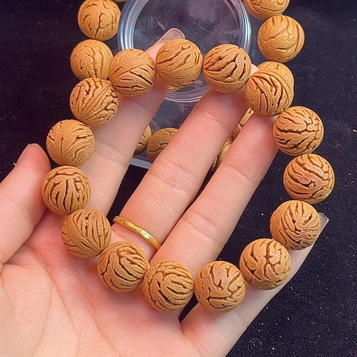 桃核吊坠博雅桃核16