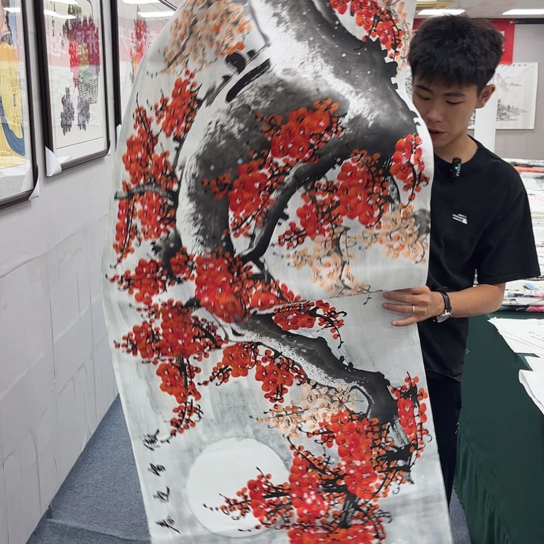 国画宣纸纯手绘作品作品