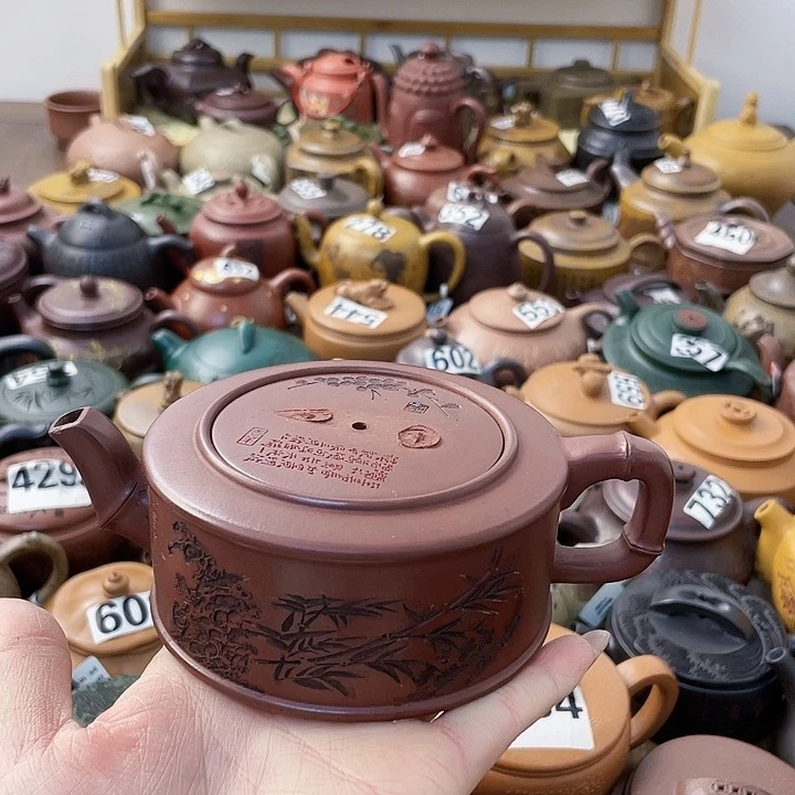 茶壶紫砂穿*甲紫砂微瑕