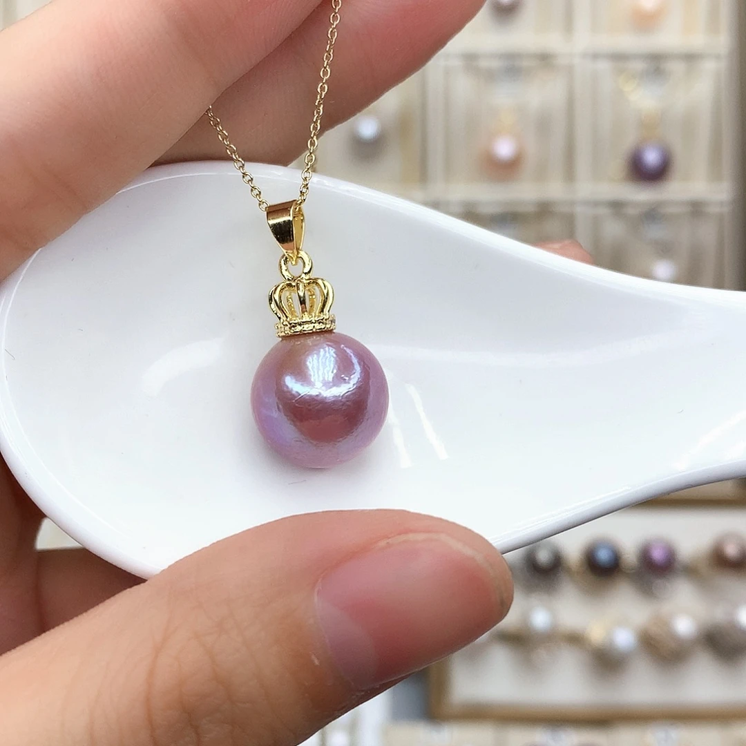 淡水珍珠颈饰合金