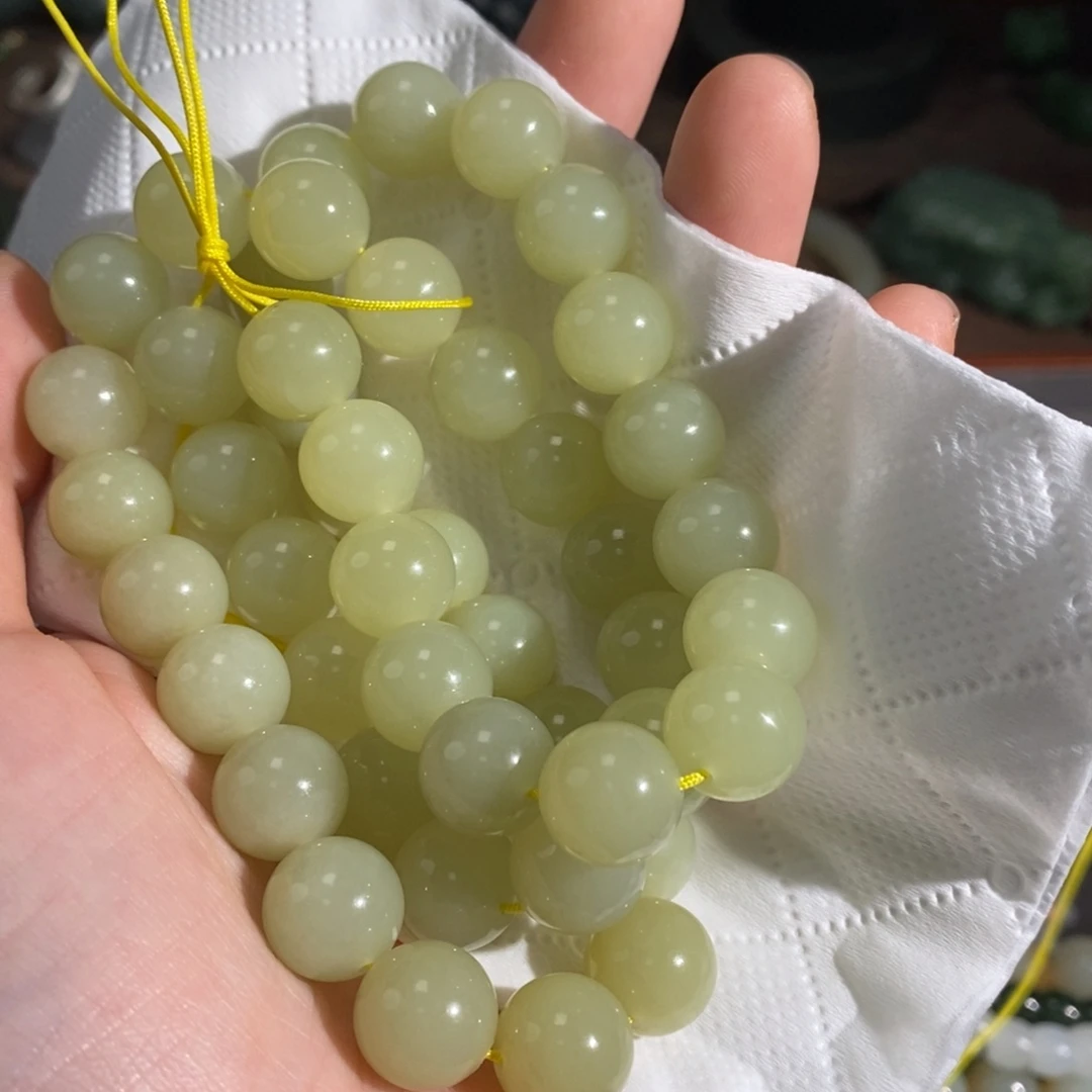 和田玉项链未镶嵌一**气