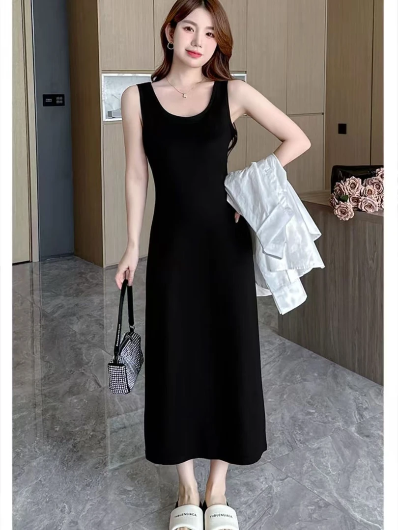 （运费补贴）25805款无袖背心连衣裙设计感小众时尚显瘦宽松连衣裙