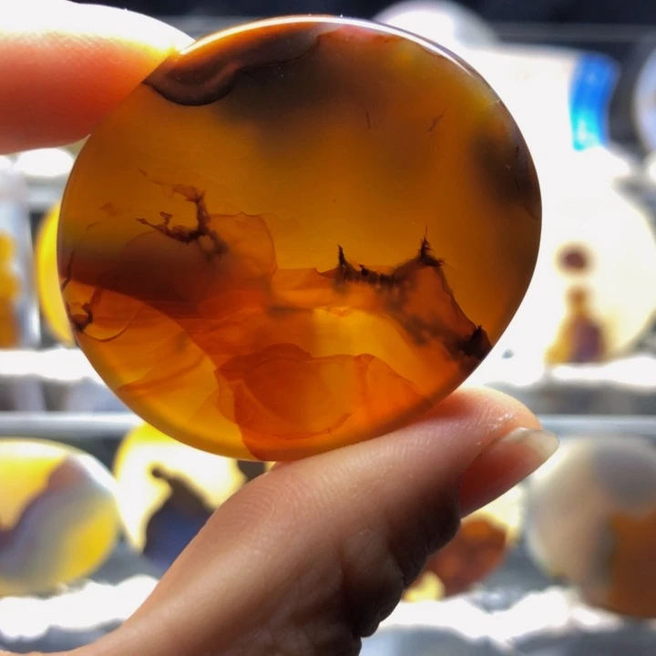 合金玛瑙/玉髓珠宝奇石61