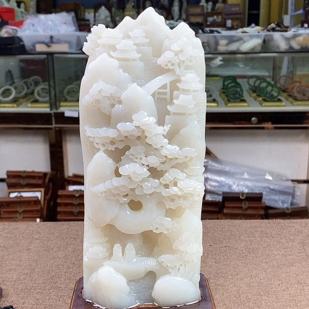 和田玉挂件未镶嵌