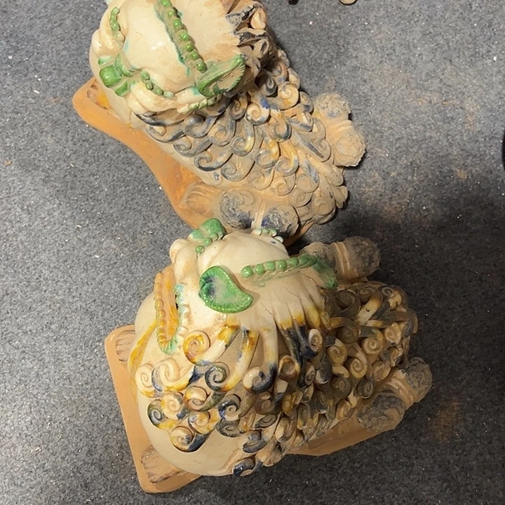 艳***照瓦当摆件茶包茶具陶瓷