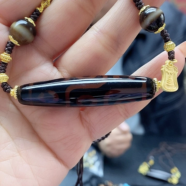 玛瑙/玉髓颈饰合金