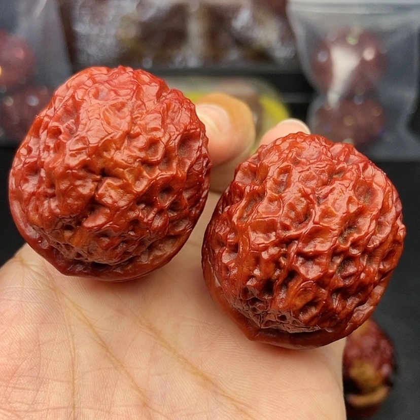 【闪购商品】把件文玩核桃43尺铁绣球