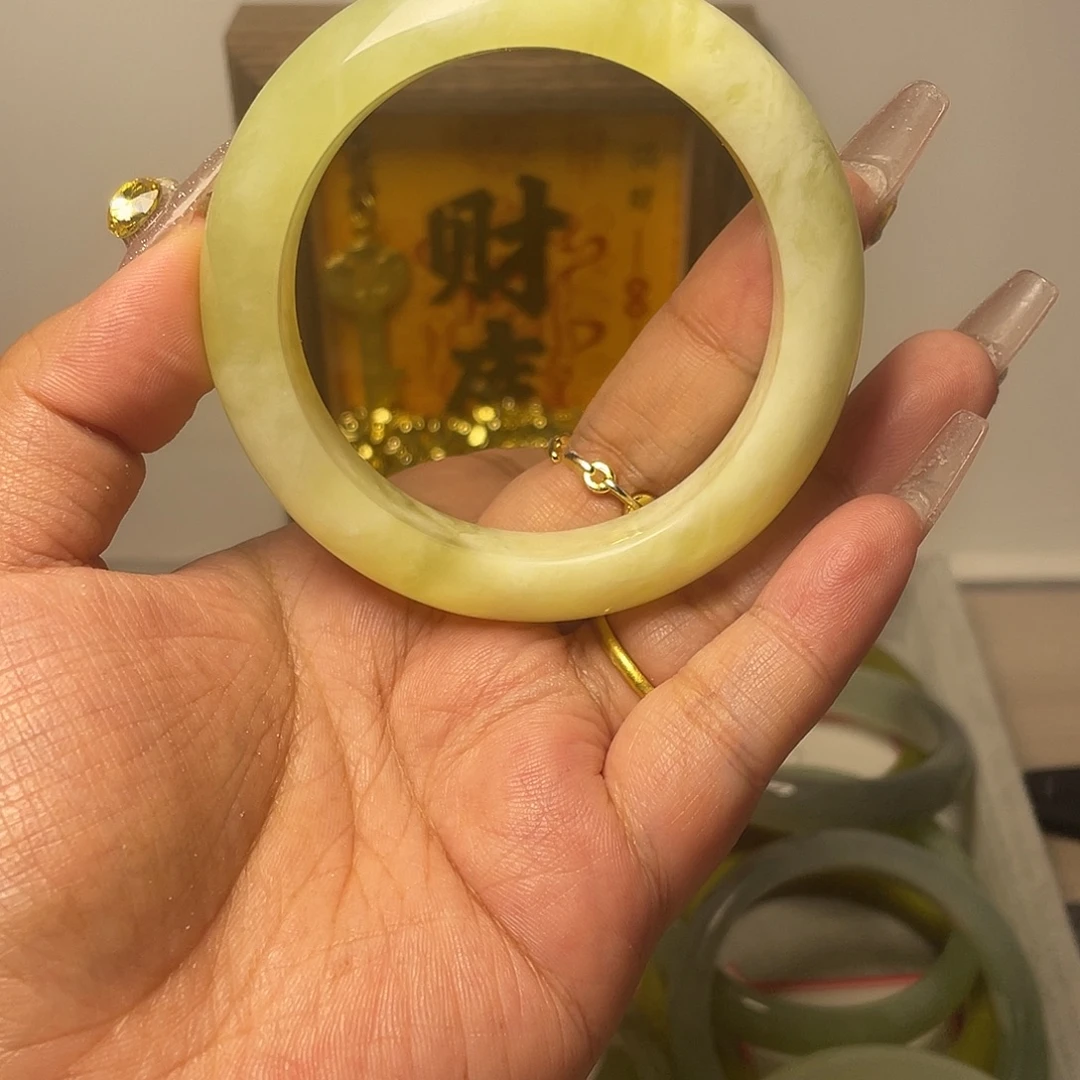 蛇纹石玉合金手镯