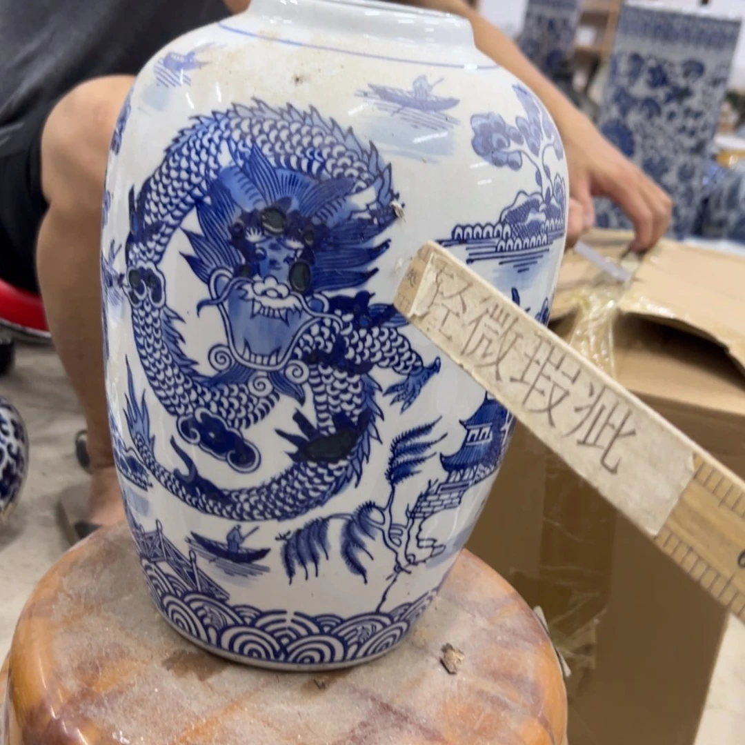 瓷片微瑕青花瓷器工艺难得