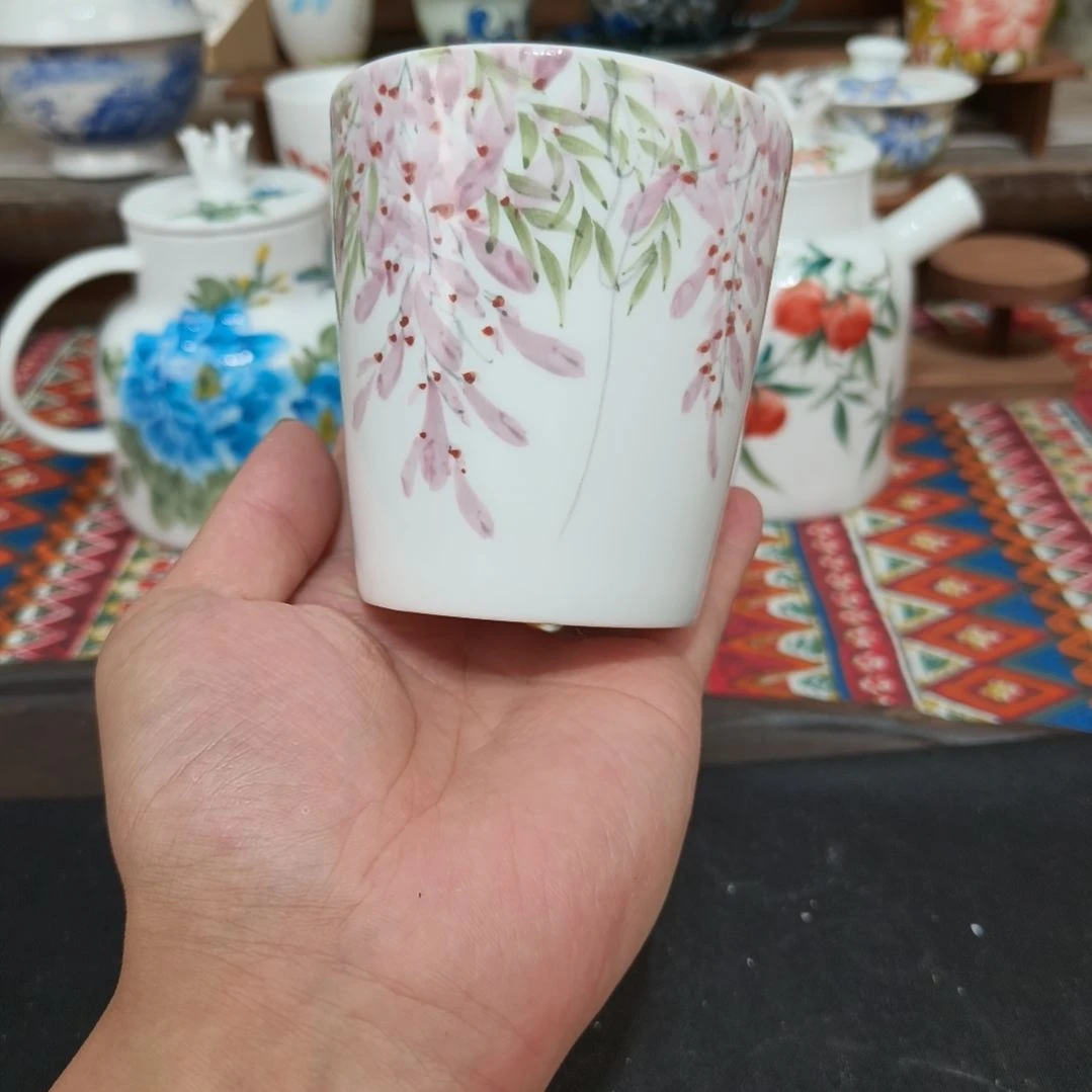 摆件景德镇手工手绘高温瓷器