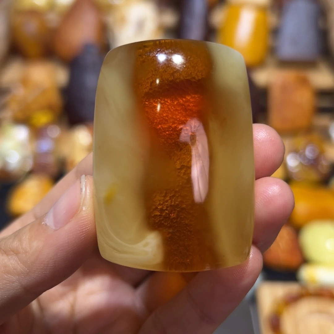 定制琥珀未镶嵌琥珀蜜蜡