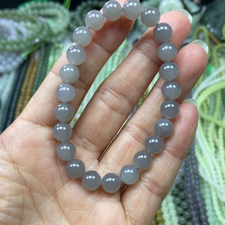 和田玉未镶嵌手链8