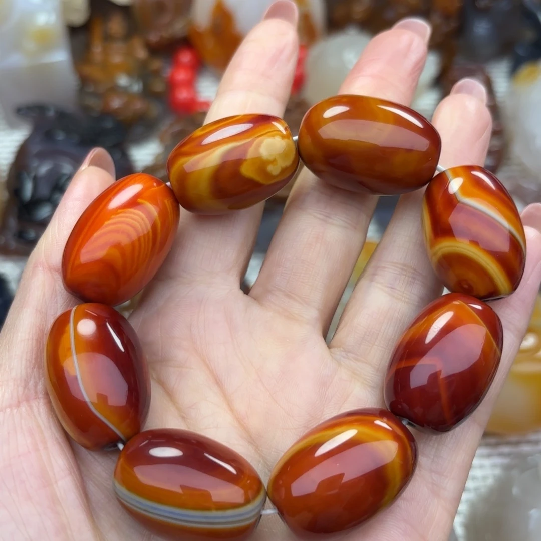 未镶嵌手串玛瑙/玉髓