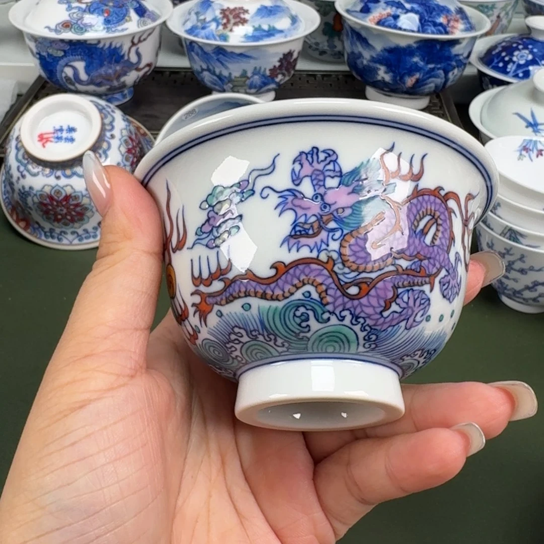 景德镇景德镇纯手工手绘茶器蒙蒙335