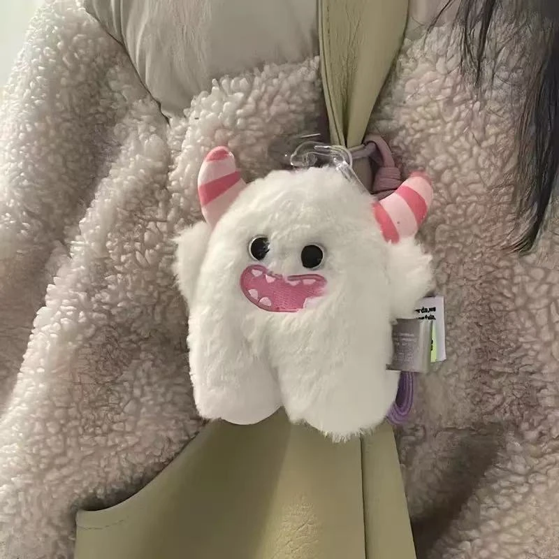 可爱毛绒小羊挂件配饰