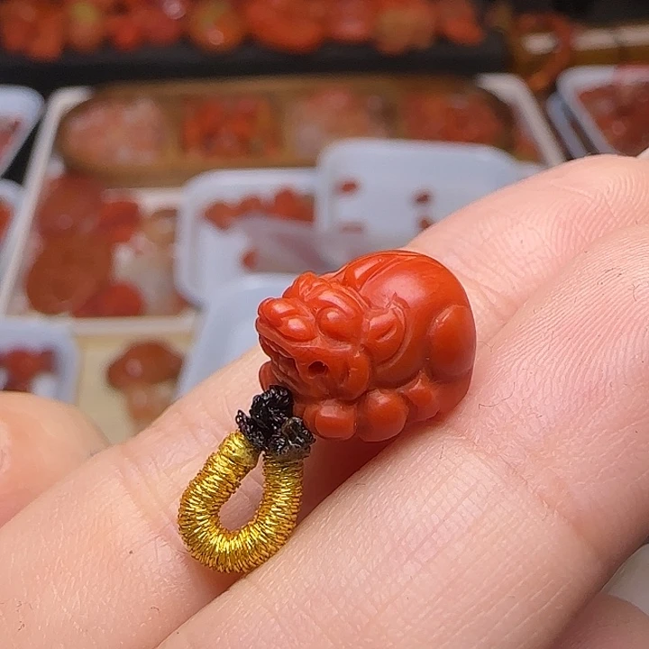 南红玛瑙未镶嵌颈饰