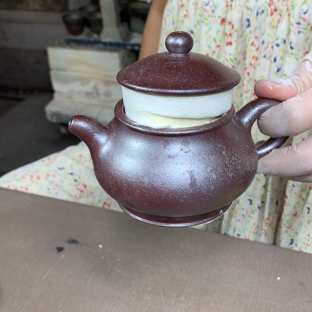 茶壶紫砂純自然紫砂柴燒