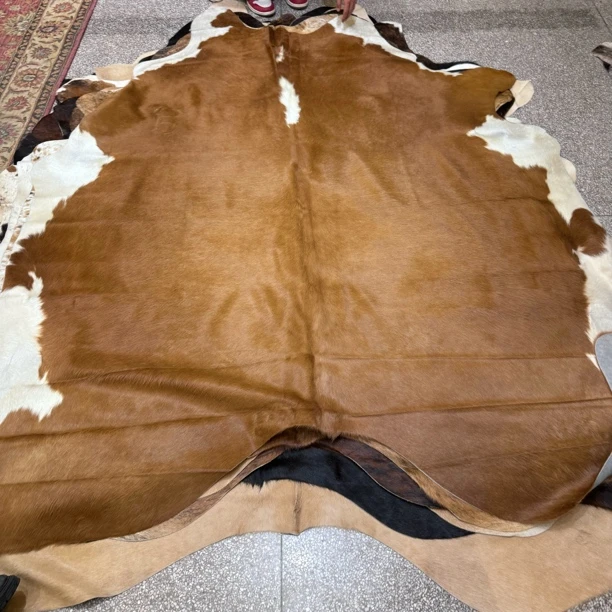 【本尼家】K1105 250×235cm专拍牛皮地毯家用轻