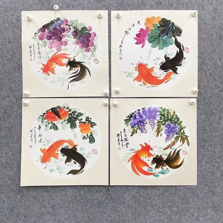 国画刘国华手绘作品111