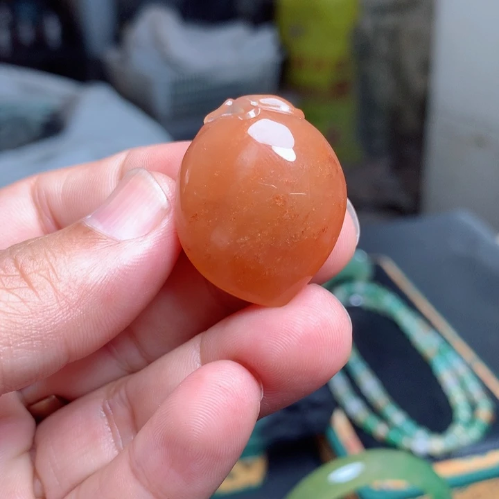 吊坠(不含链)未镶嵌石英质玉