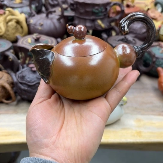 似***醒紫砂茶壶紫砂茶具