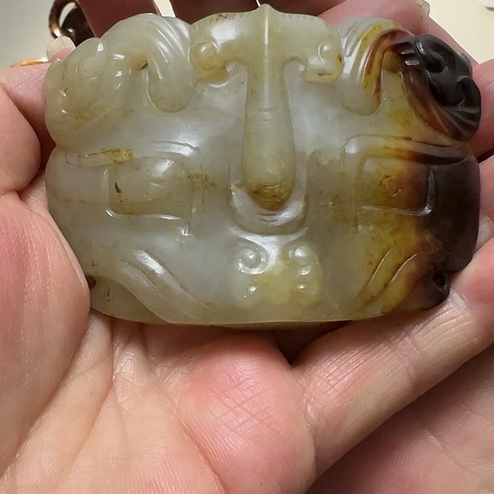 和田玉（糖玉）和田玉挂件未镶嵌涠****健