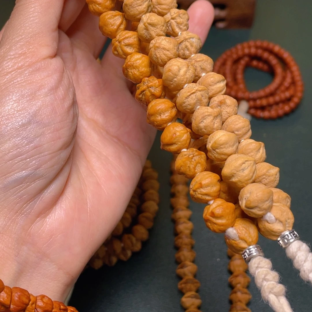 柏香籽/百香籽手串新款圆滚滚