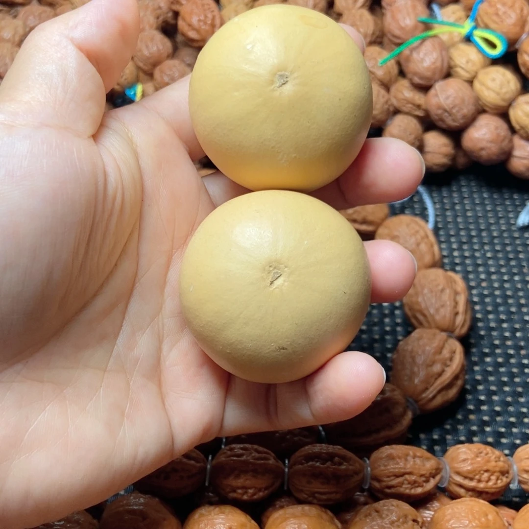 桃核手串奶葫芦一对