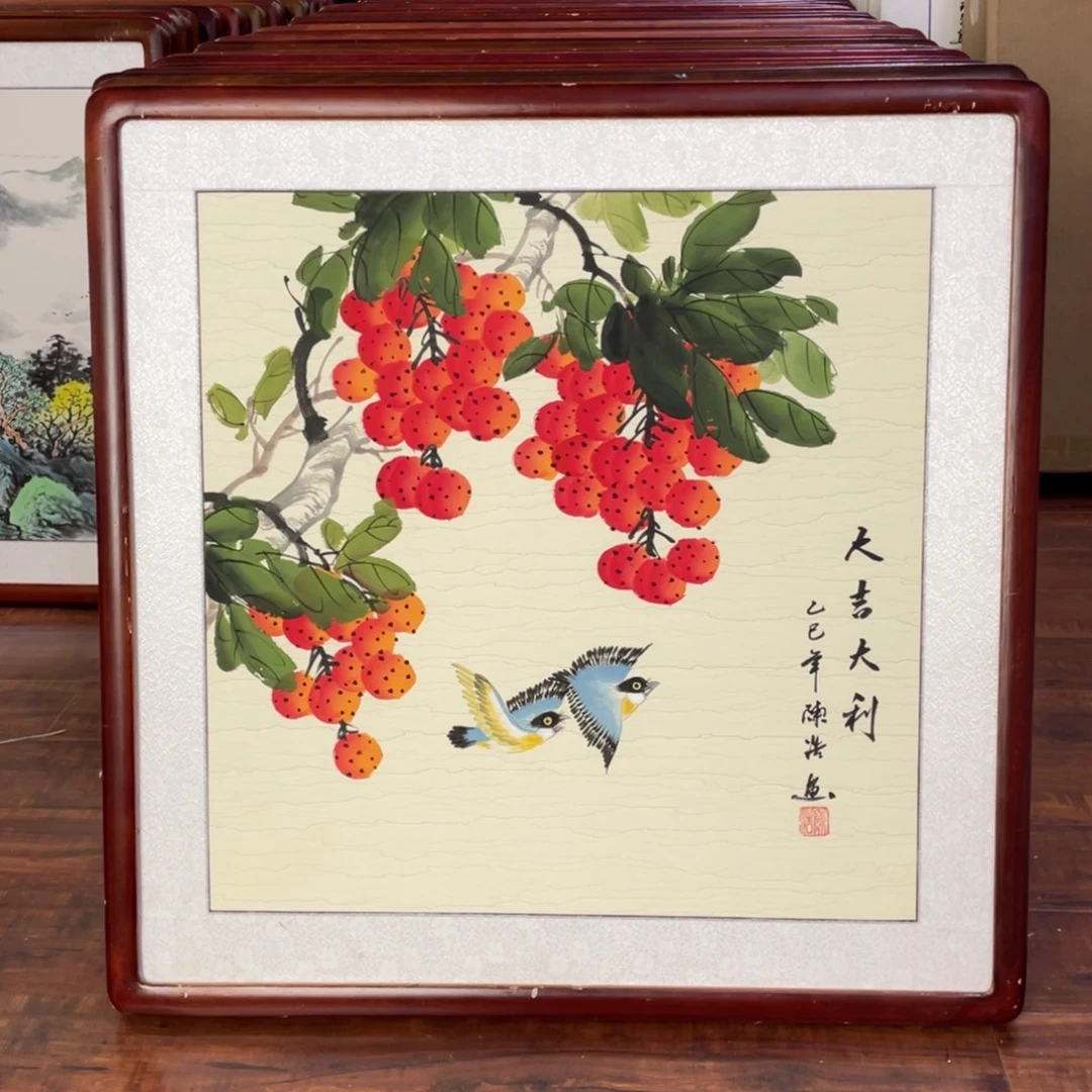 国画带框尺寸63*63厘米