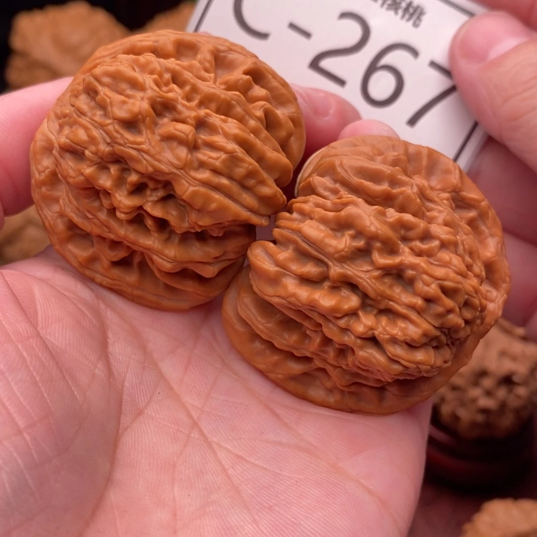 文玩核桃把件汉高楼42