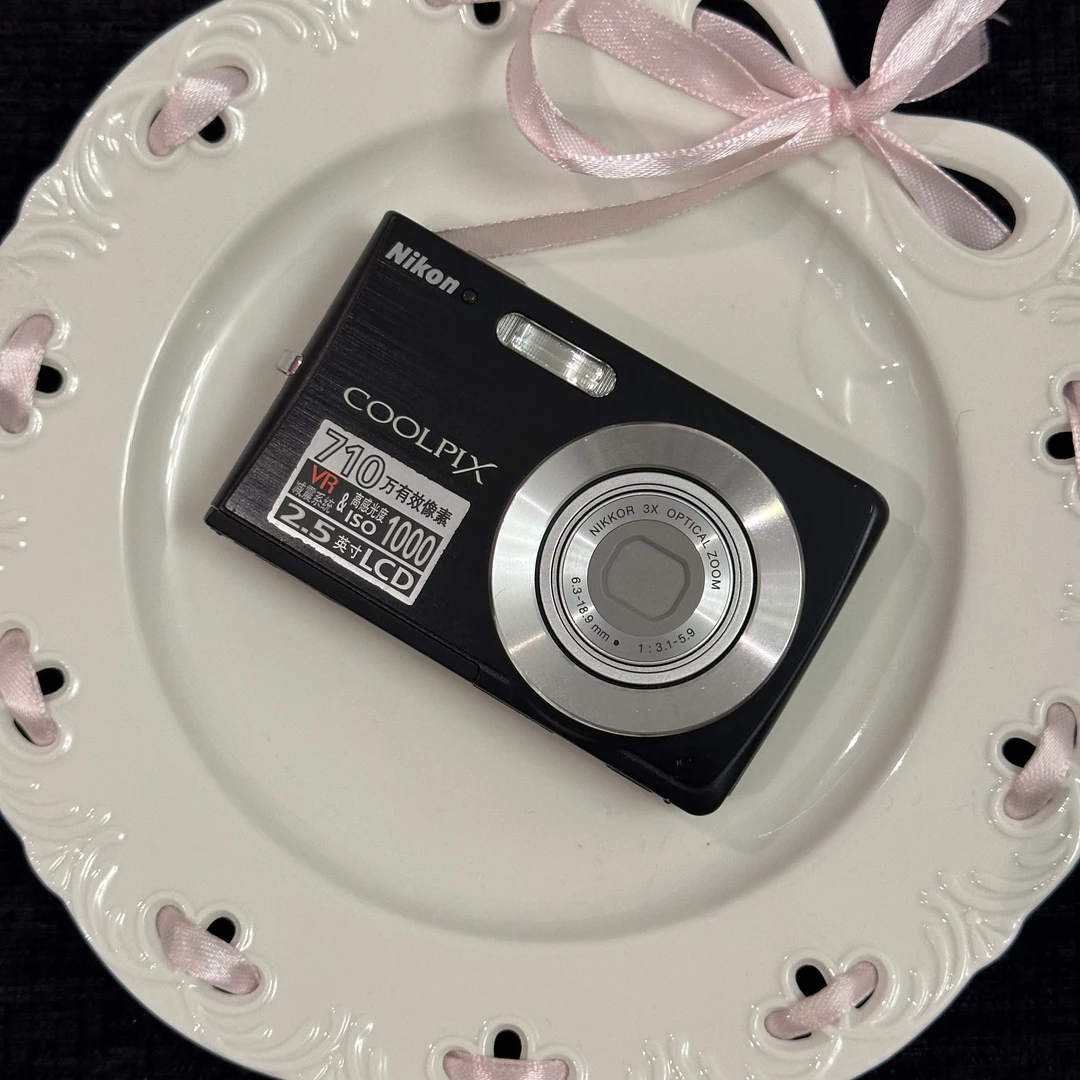 8新 Nikon/尼康 S200中文 700w像素3倍CCD学生相机氛围感