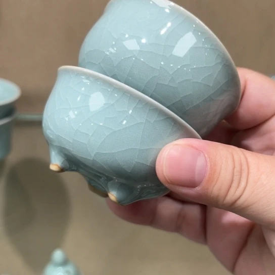 陶瓷茶具汝瓷茶具