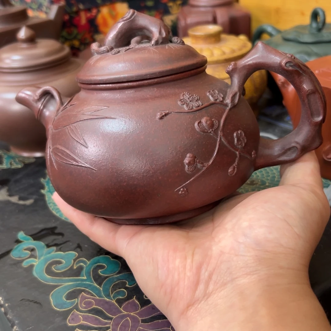 茶壶紫砂原矿紫砂壶