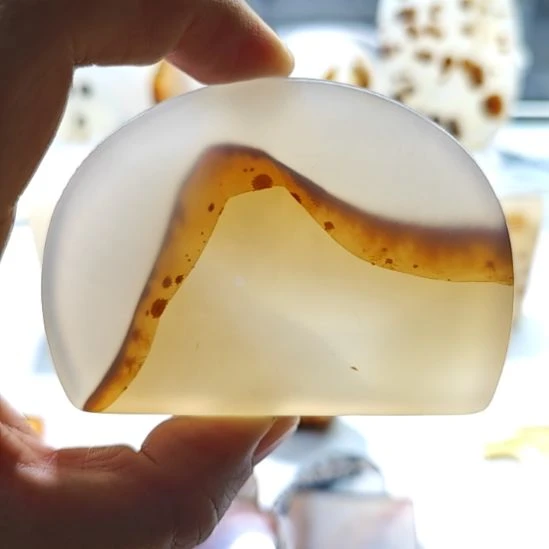 玛瑙/玉髓未镶嵌吊坠(不含链)22号